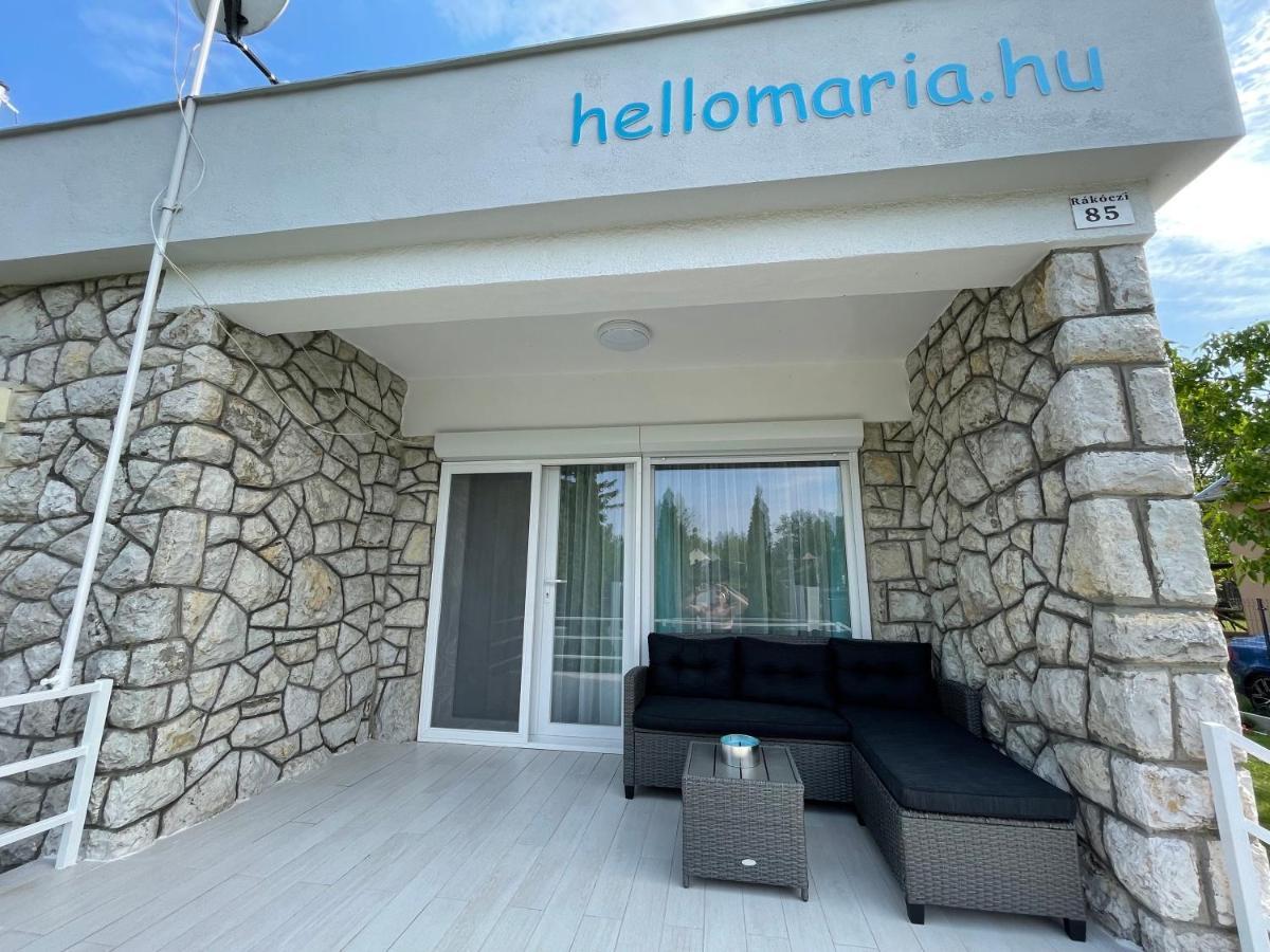 Balatonmáriafürdő Hellomaria 빌라 외부 사진